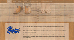 Desktop Screenshot of mierasfamilyshoes.com